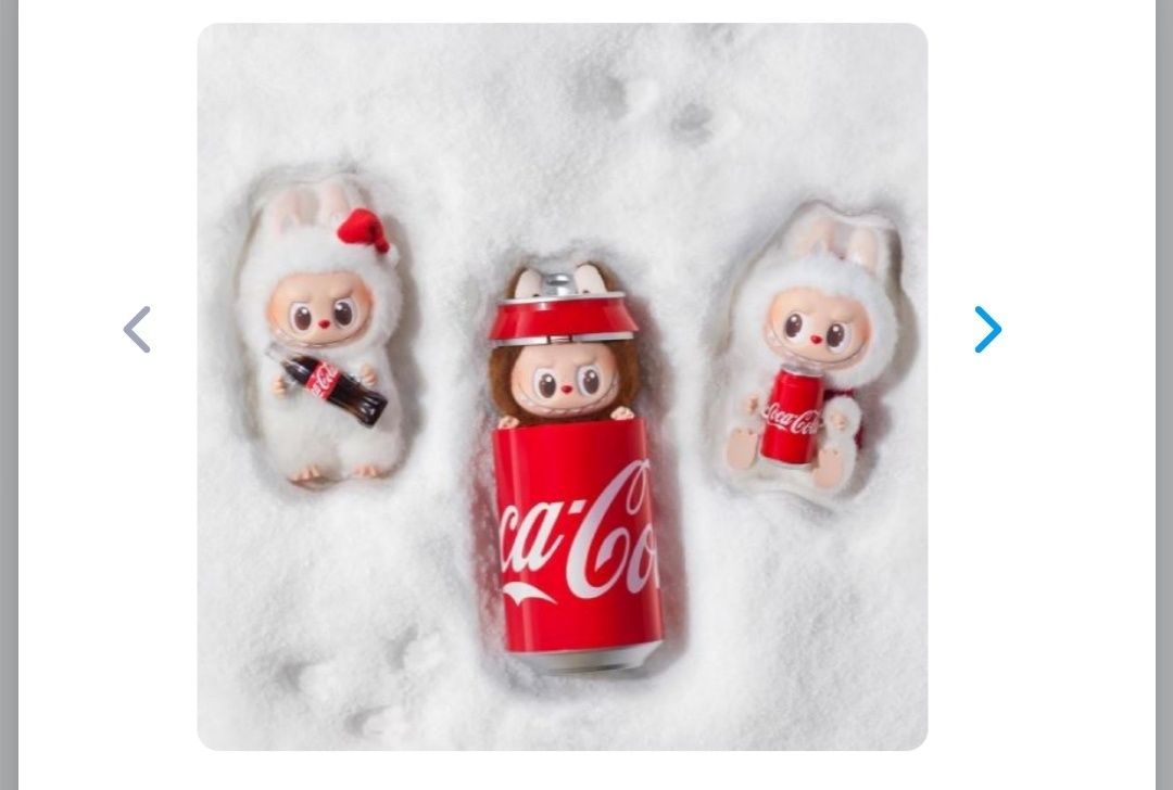 Колекционерски Labubu x Coca-Cola – Зимна лимитирана серия Pre order