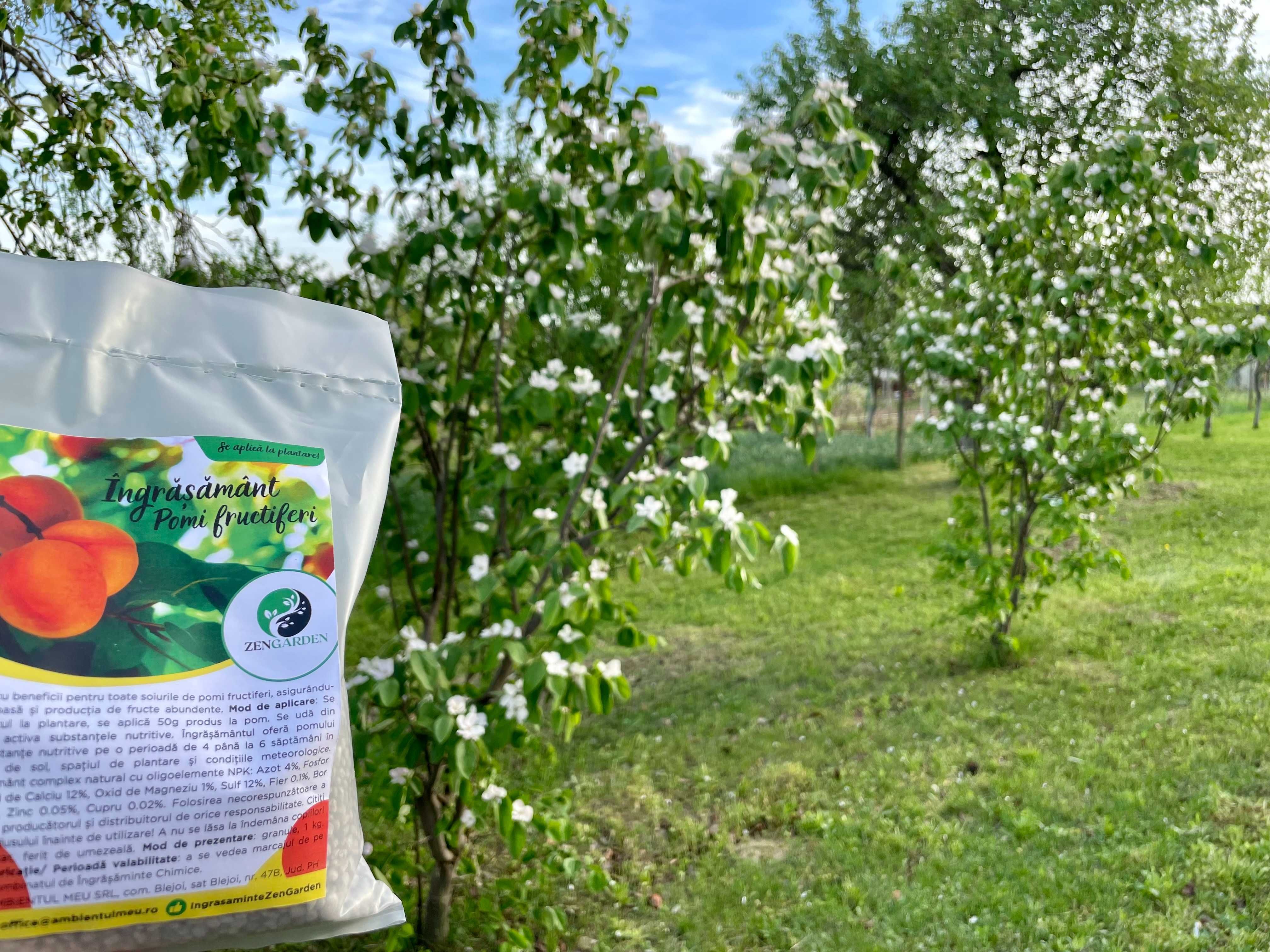 Ingrasamant ZenGarden pentru pomi fructiferi, sac 1kg