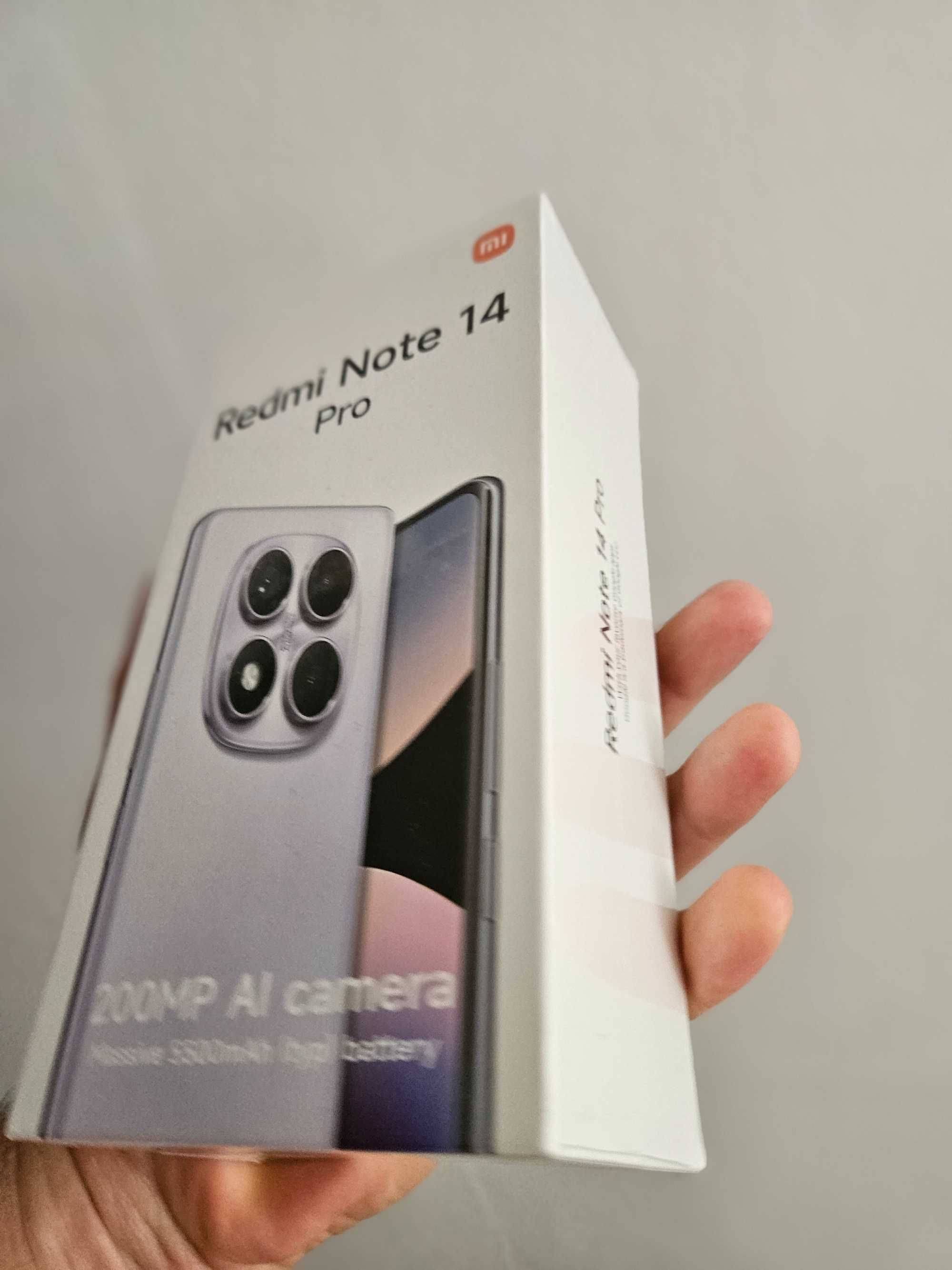 REDMI Note 14 Pro, 256 GB, sigilat la cutie, Garantie.