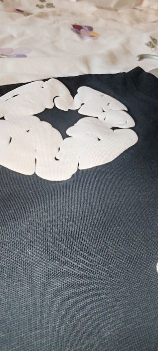 tricou denim tears