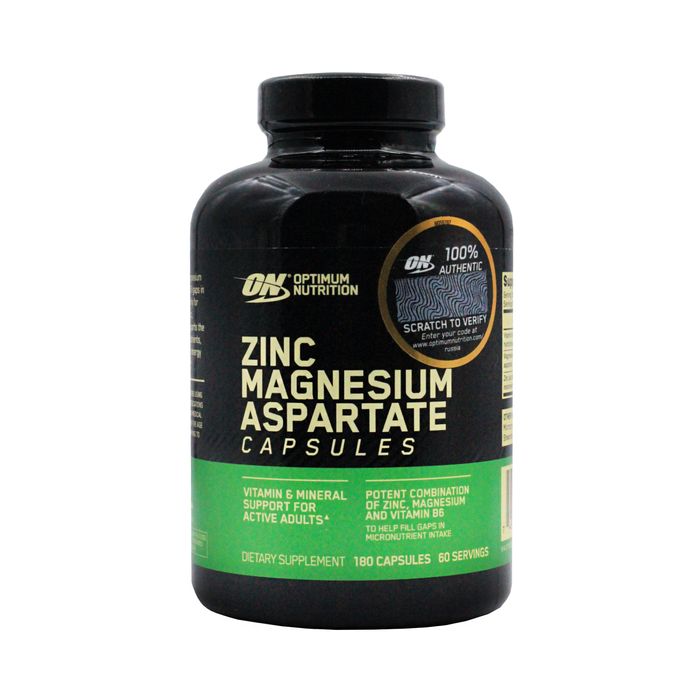 Бустер тестостерона Optimum Nutrition ZMA 180 капсул