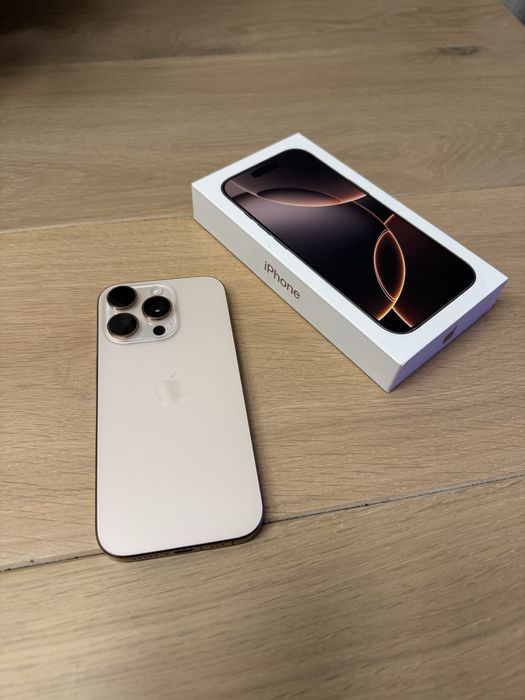 iPhone 16 Pro 256 Gb, Desert Titanium, cu garantie