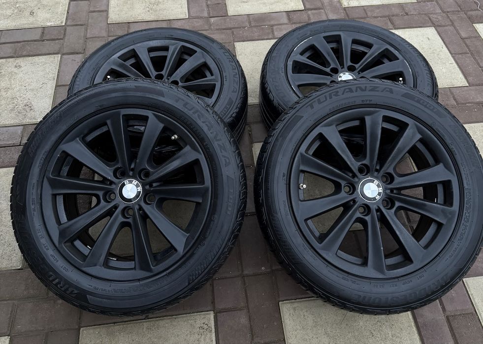 Jante + cauciucuri BMW 225/55/r17