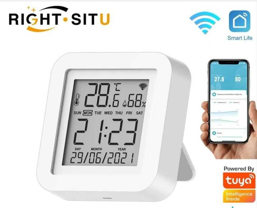 Wi-fi термометър с влагомер за инкубатор , оранжерия, стая