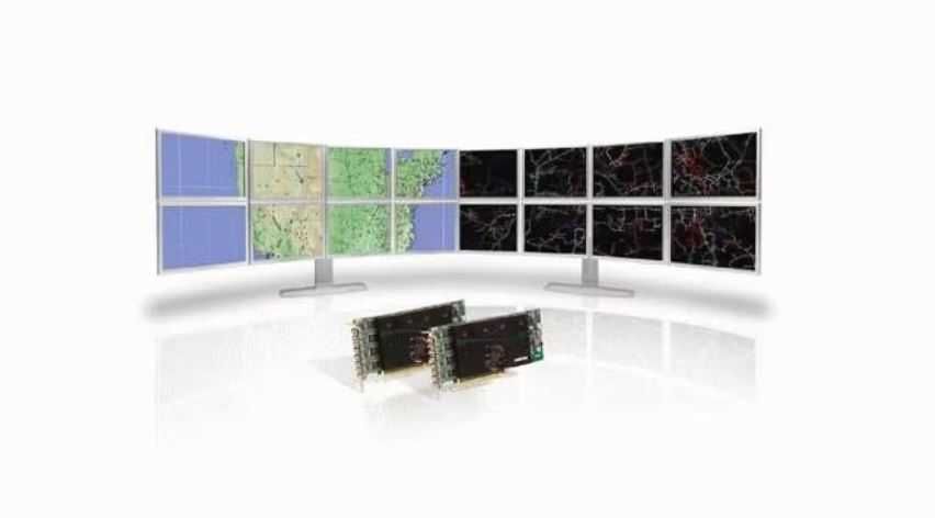 Placa video Multi-Display MATROX M9188 8 monitoare