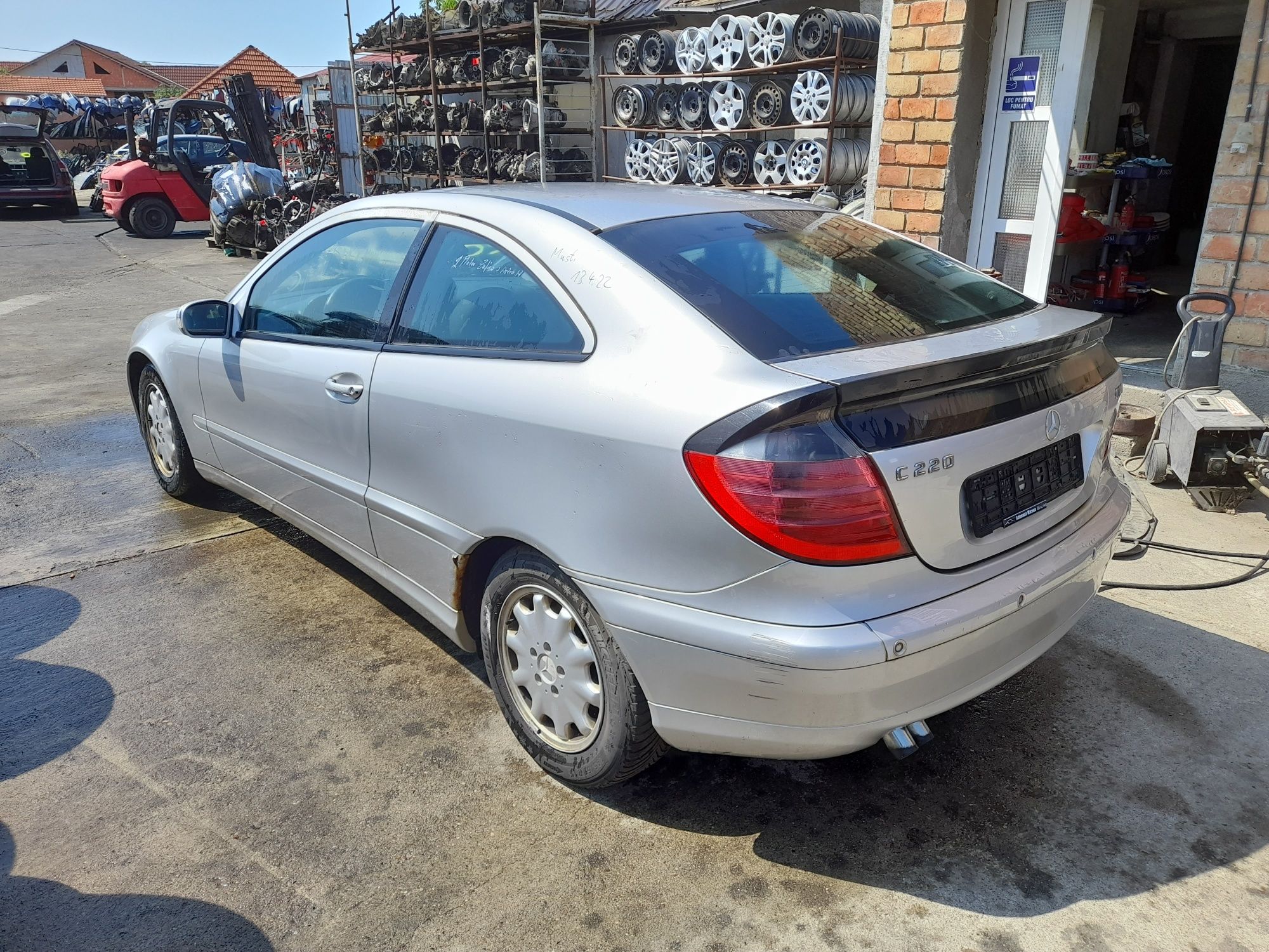 Bara spate cu senzori Mercedes C-class w203 COUPE/2 USI 2000-2005