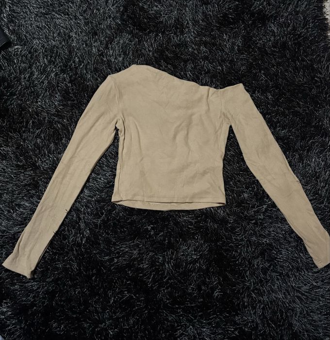 блуза с паднал ръкав