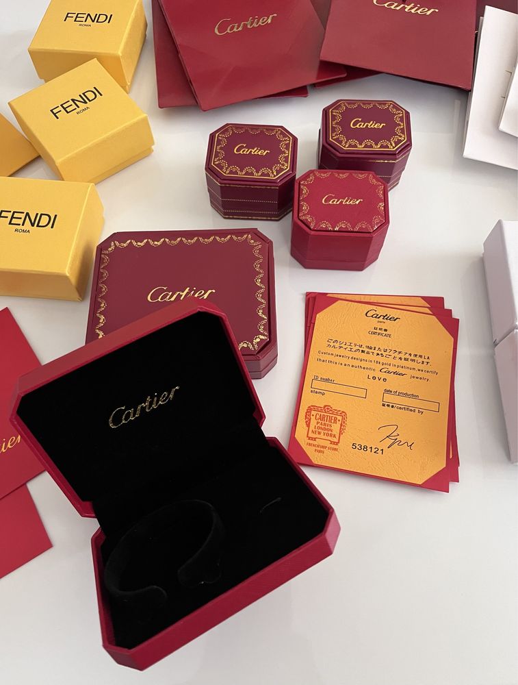 Кутии за бижута Cartier,D*i*o*r ,F*e*n*d*i