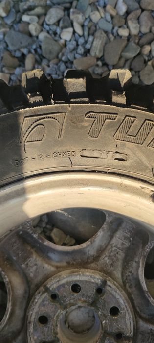 Set jante cu anvelope Land Rover