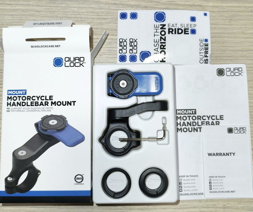 QUAD LOCK Motorcycle - suport telefon