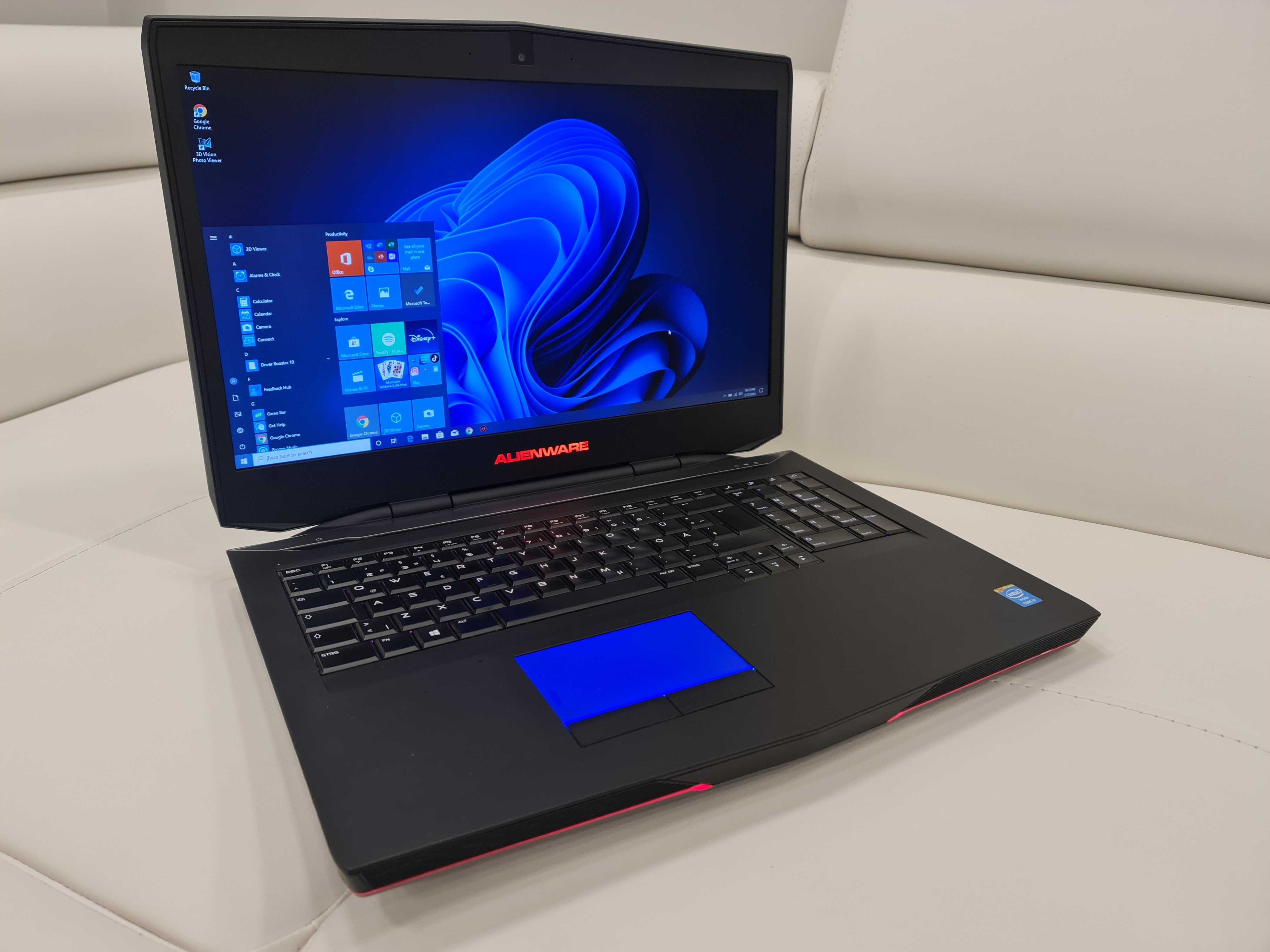 Laptop gaming ALIENWARE ,intel core i7, video 6 gb nvidia, 17,3 inch