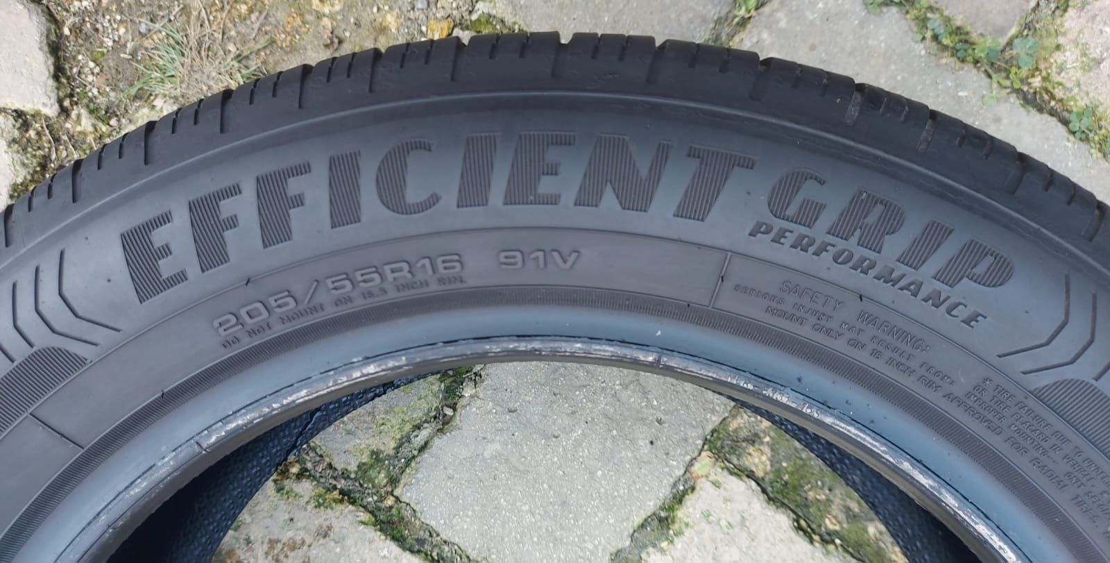 Set 2buc 205/55 R16 91V Goodyear Eficient Grip Performace vară