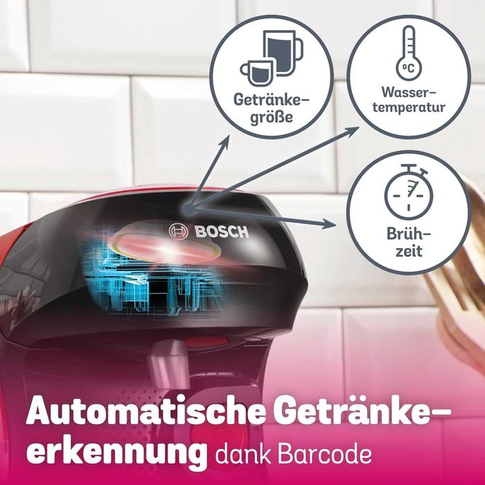 Bosch TASSIMO TAS103E Style Friendly капсулна кафемашина 1400W 3.3 Bar