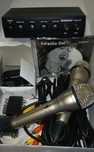 Set Karaoke Silvercrest. 2 microfoane metal,dvd, adaptor retea,2 scart