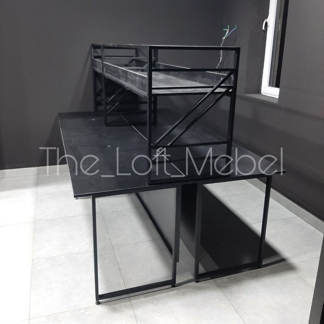 Компьютерная мебель Лофт стиле. GAMECLUB uchun Loft mebellar 550$