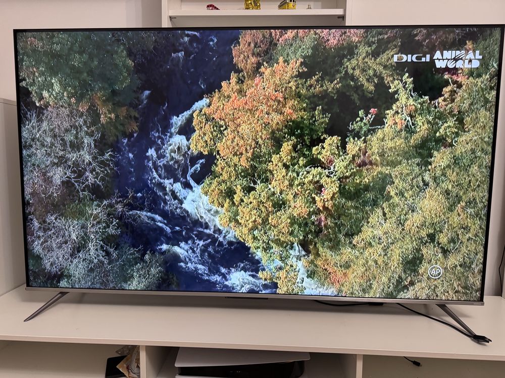 Televizor TCL QLED 65C635, 164 cm, Smart Google TV, 4K Ultra HD