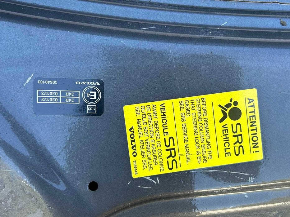 преден капак Volvo S40, V50, C30, C70 алуминиев 2003-2012 г. #1000V.