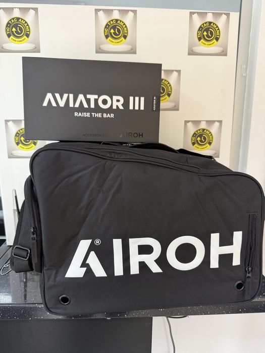 Casca moto Airoh Aviator III *Tic Tac Amanet*
