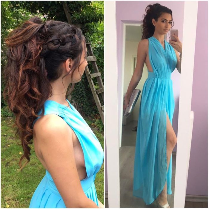 Ефирна официална рокля - 30 лв - размер С