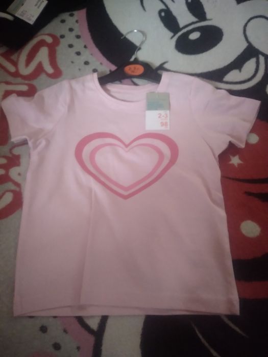 Tricou cu inimioara 10 lei