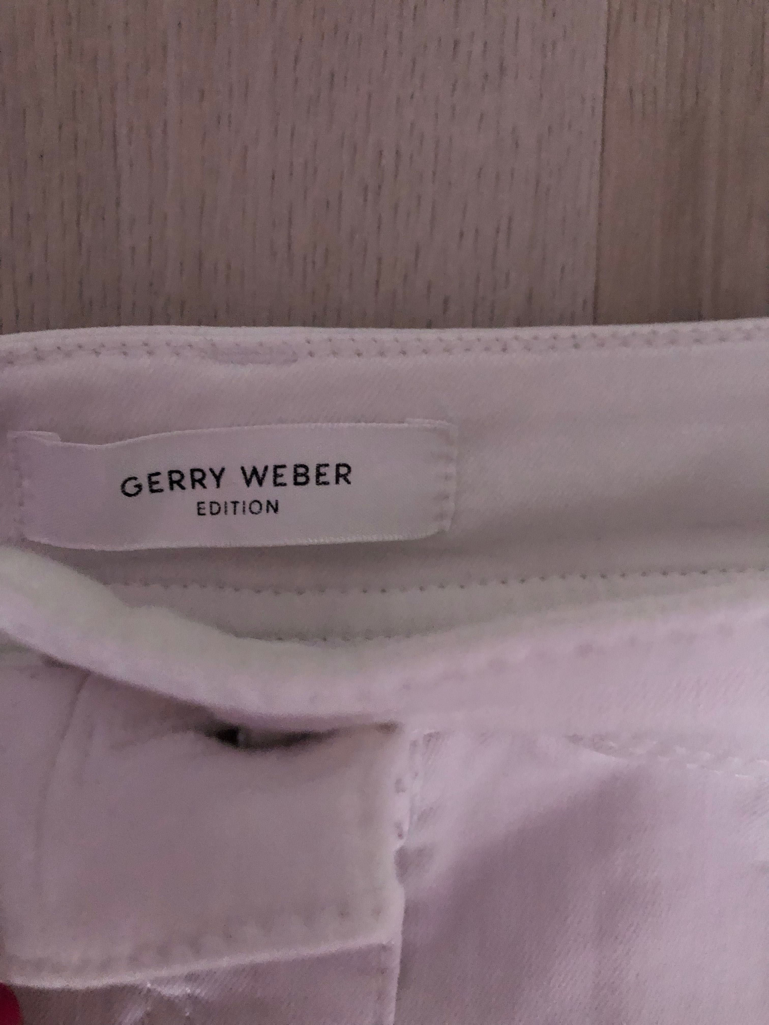 Fusta de blugi alba Gerry Weber