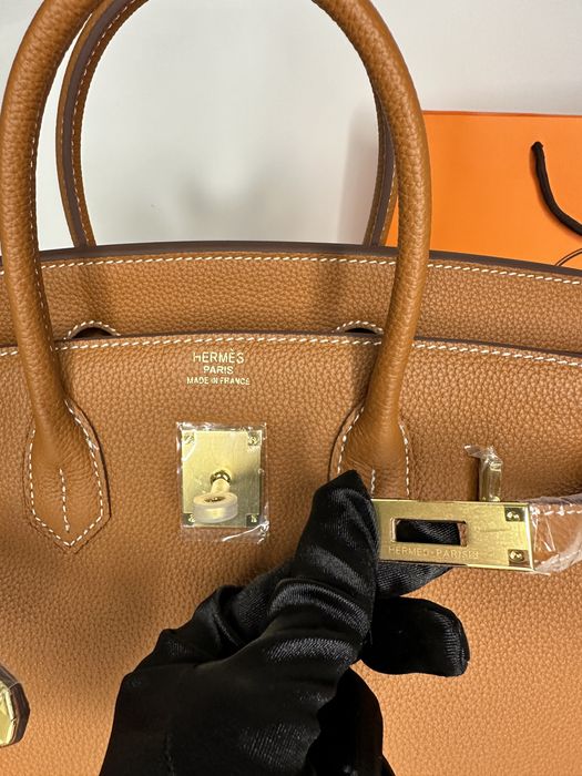 Geanta de lux HERMES Birkin 30 cm piele naturala 100% cadou