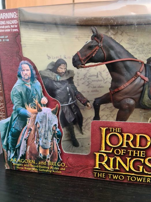 Figurina Lord of the rings Aragorn and Brego Deluxe set
