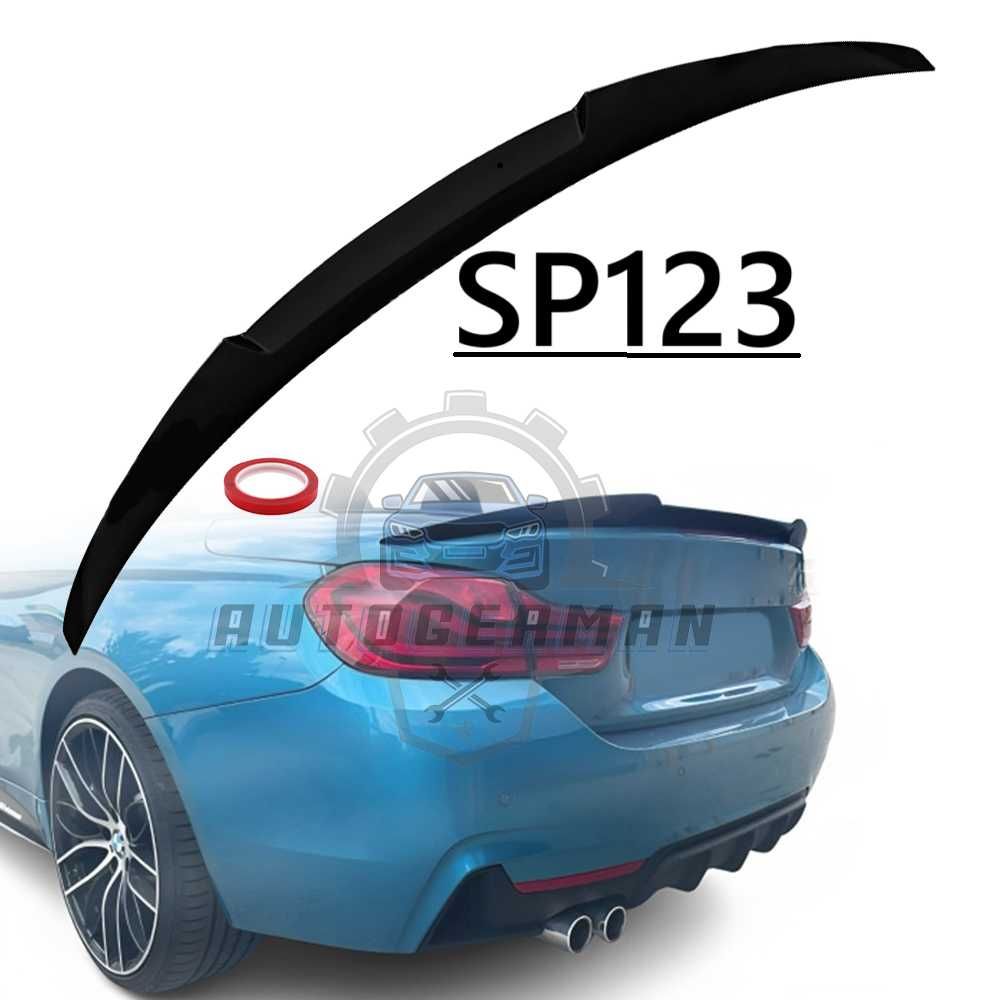 BMW F33 Спойлер крило за багажник ф33 лип за бмв черен гланц