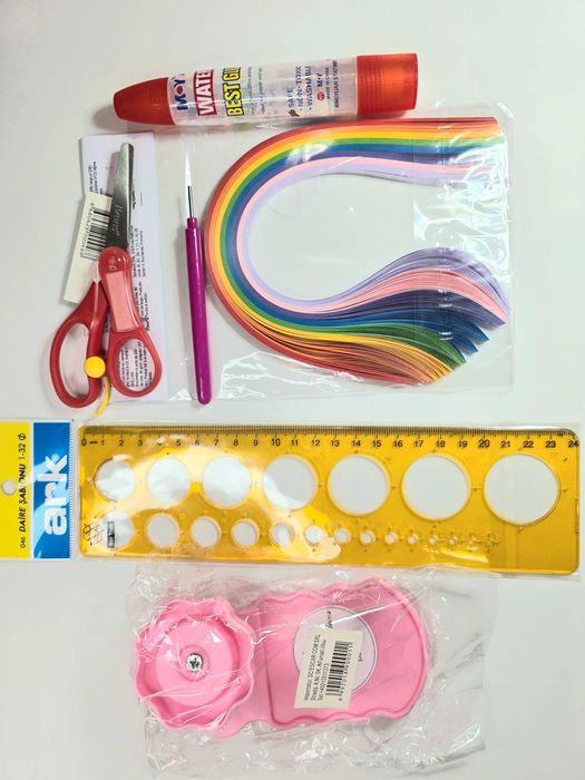 Materiale pentru artizanat, set 6 unelte pentru quilling, nou