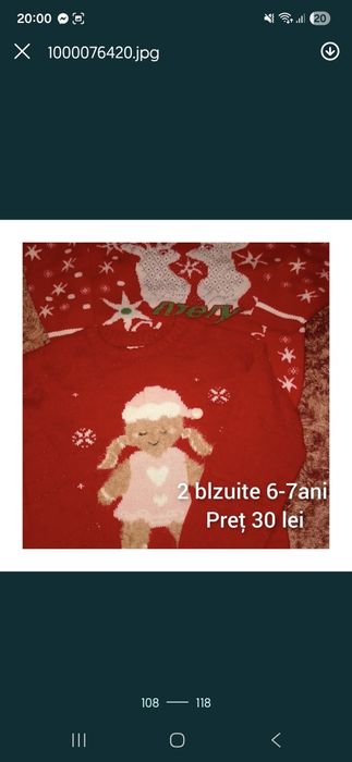 Pulovere model Iarna 6-7ani Lc Waikiki