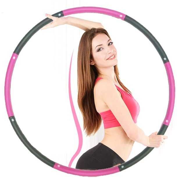 Намален! Фитнес масажен обръч за отслабване Hula Hoop, 96 см. и 98см.
