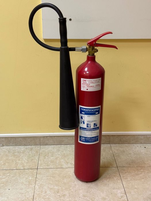 Пожарогасител 5 kg КАРБОН ДИОКСИД (СО,), нов, неупотребяван