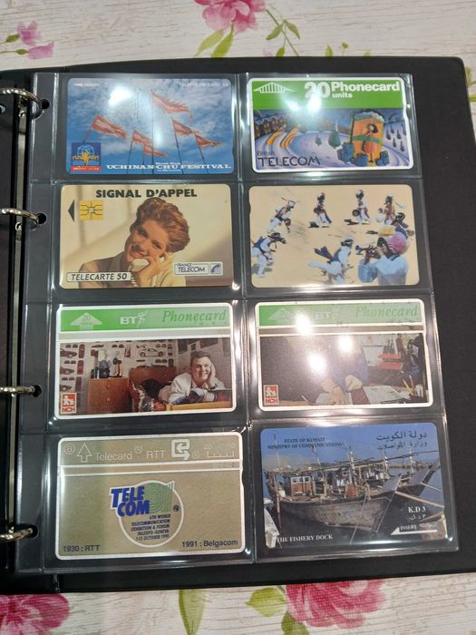 Cartele de telefon colectie 79 buc