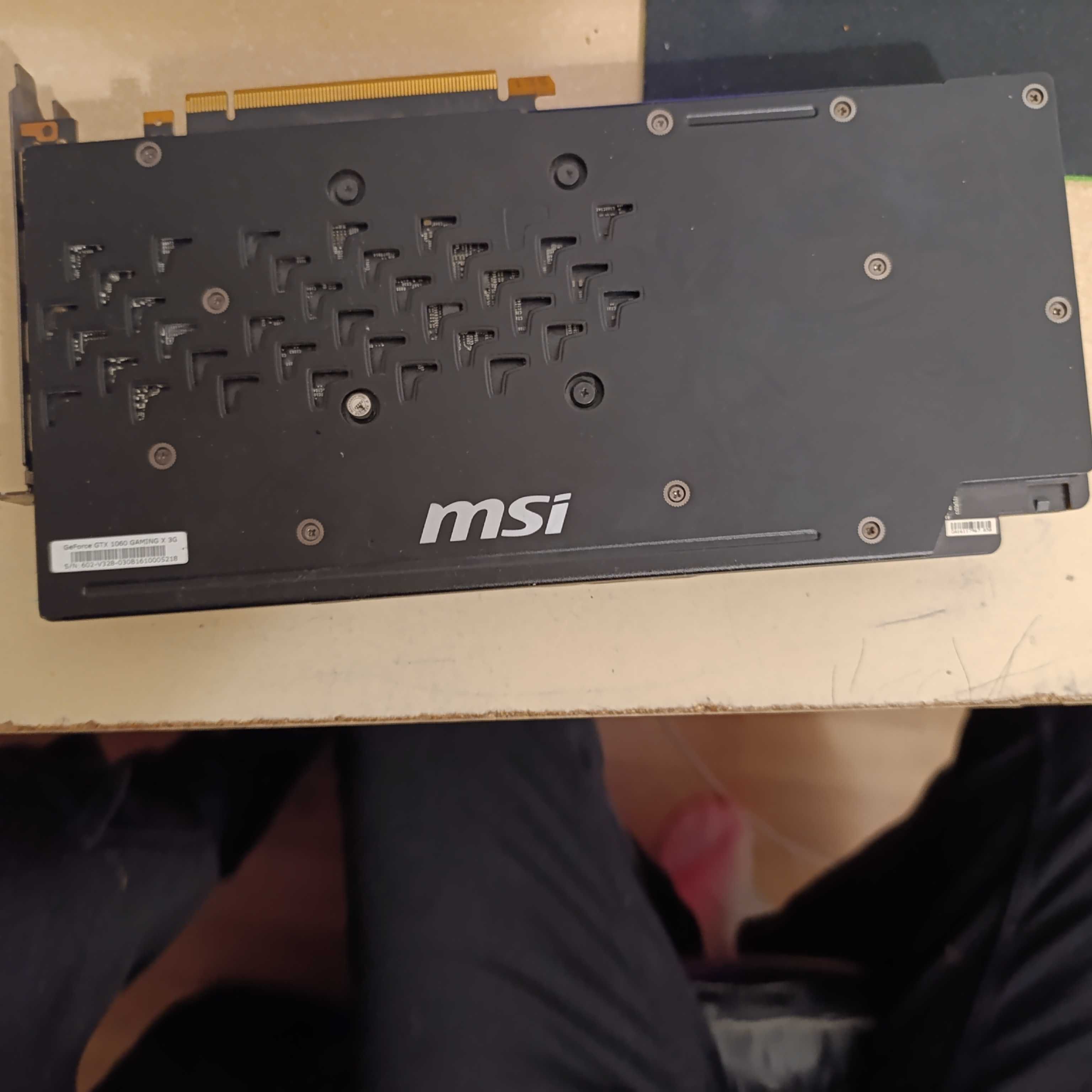 MSI GTX 1060 3 GB
