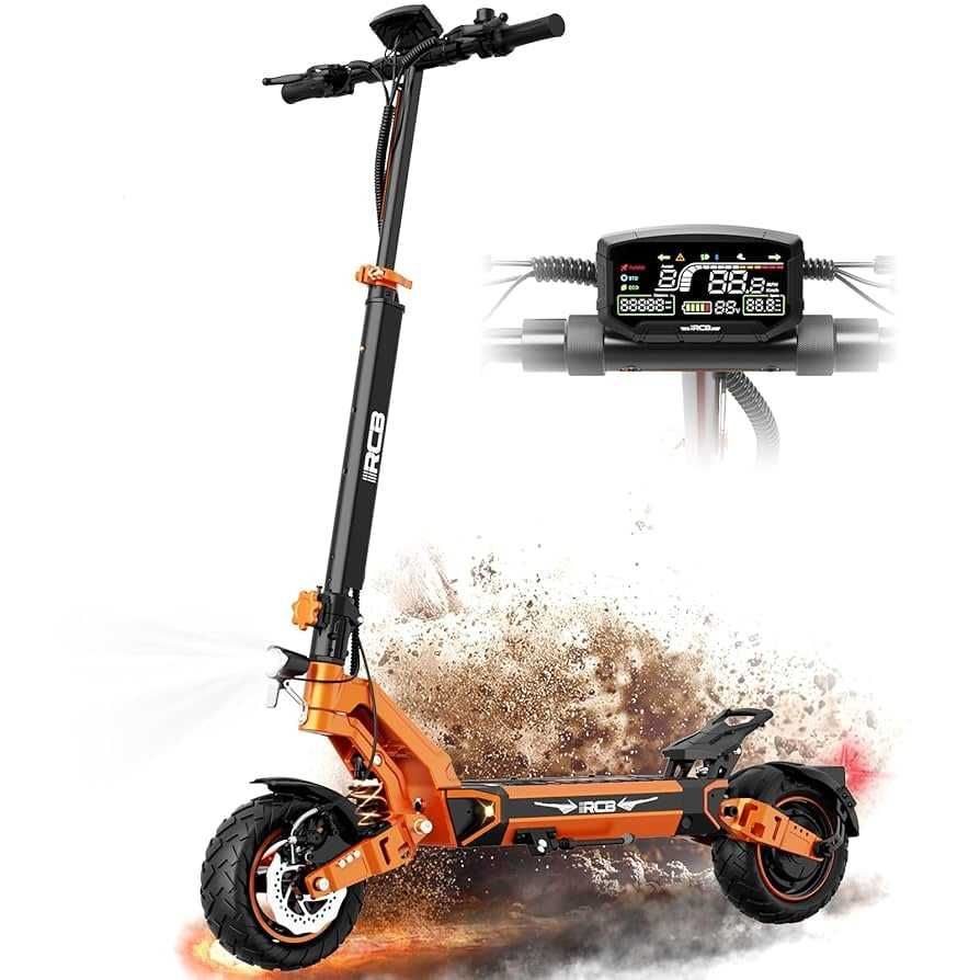Електрическа тротинетка RCB D7 – 500W, 20.8Ah или 27Ah, 10"