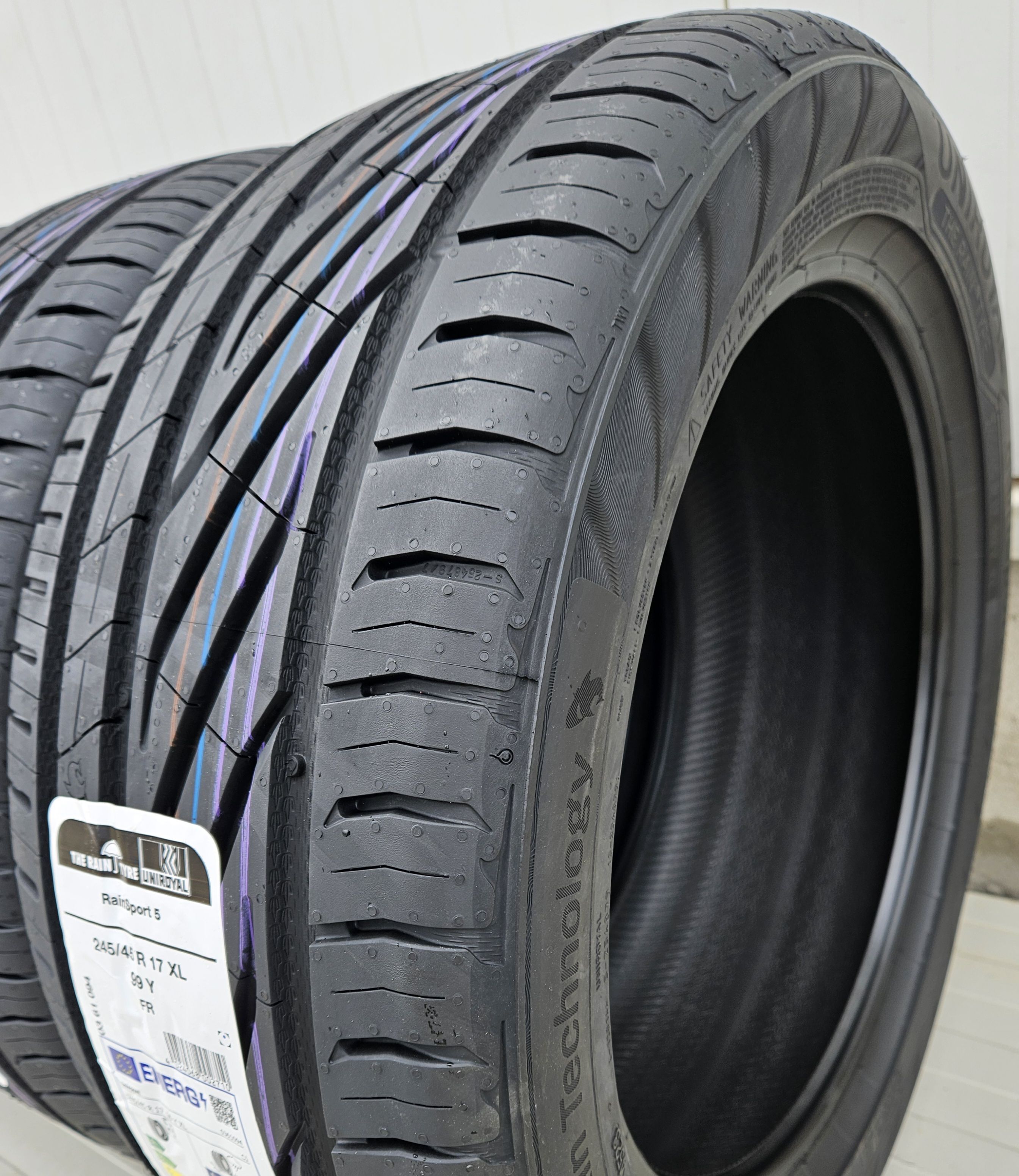 245/45 R17 , 99Y, UNIROYAL RainSport 5, Anvelope de vara