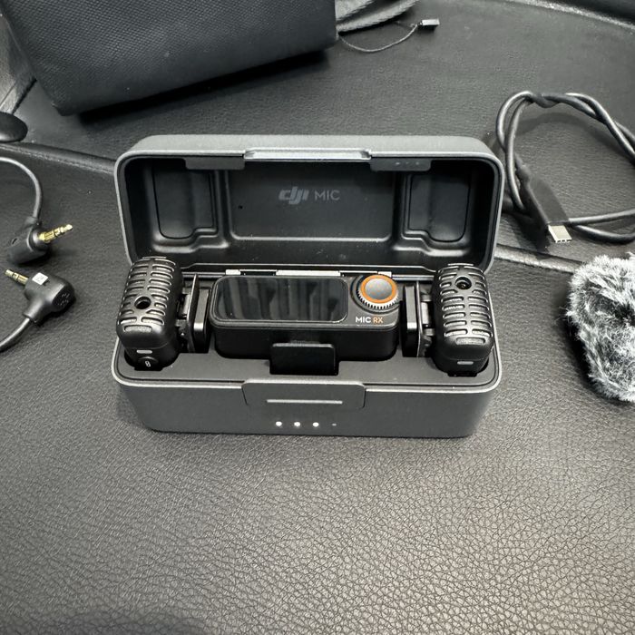 Dji микрофон черный