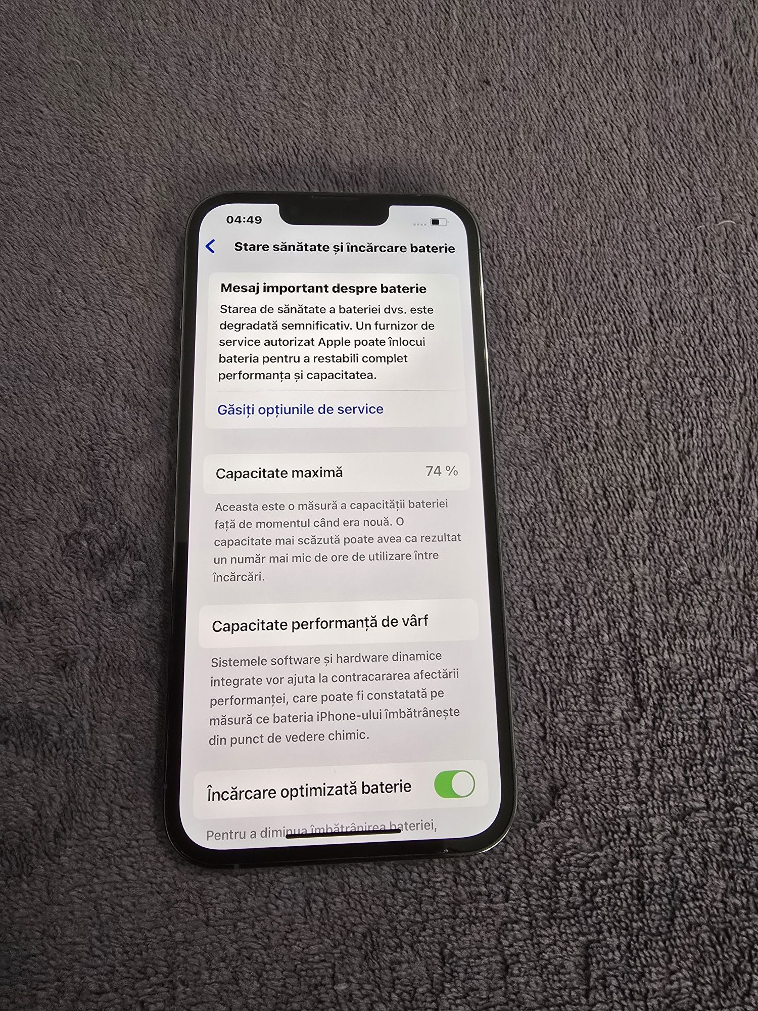 Vand/schimb Iphone 13 pro/256gb sierra blue