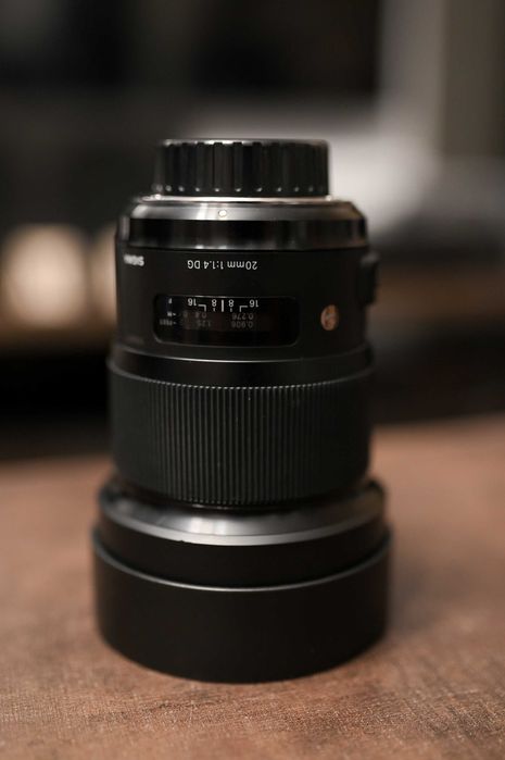 Sigma 20mm F1.4 DG HSM Art Obiectiv pentru Nikon FX