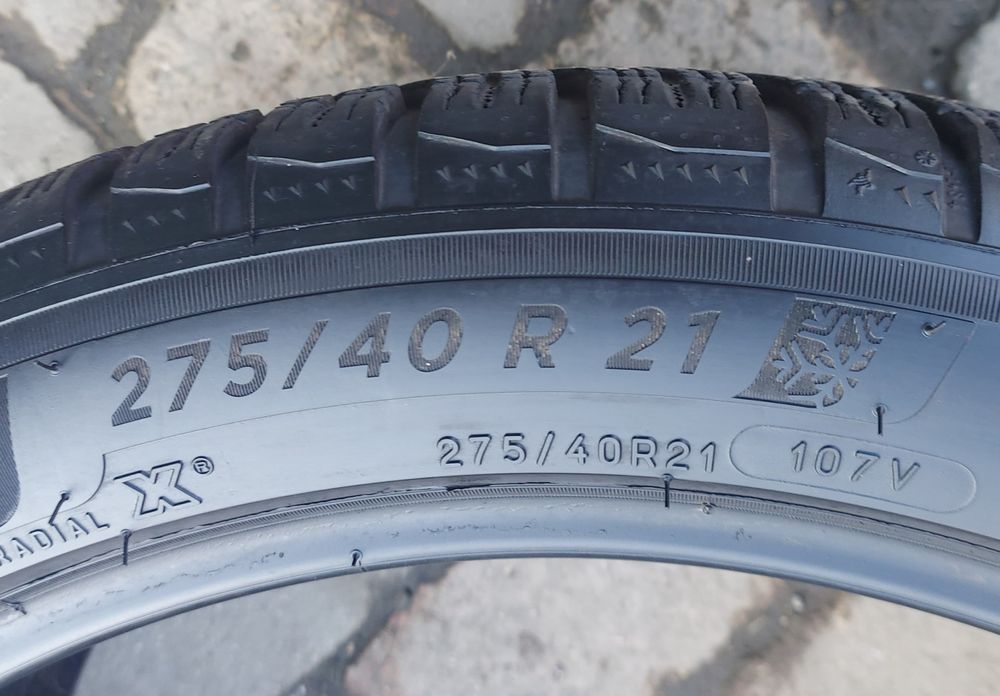 Set 2buc 275/40 R21 107V XL Michelin Pilot Alpin⁵ SUV NO M+S iarnă