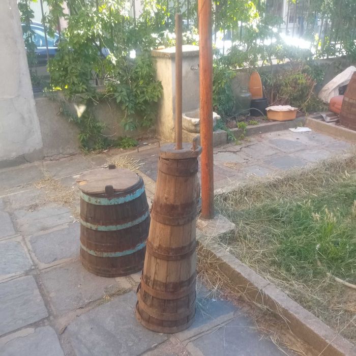 Борило съд за биене на масло