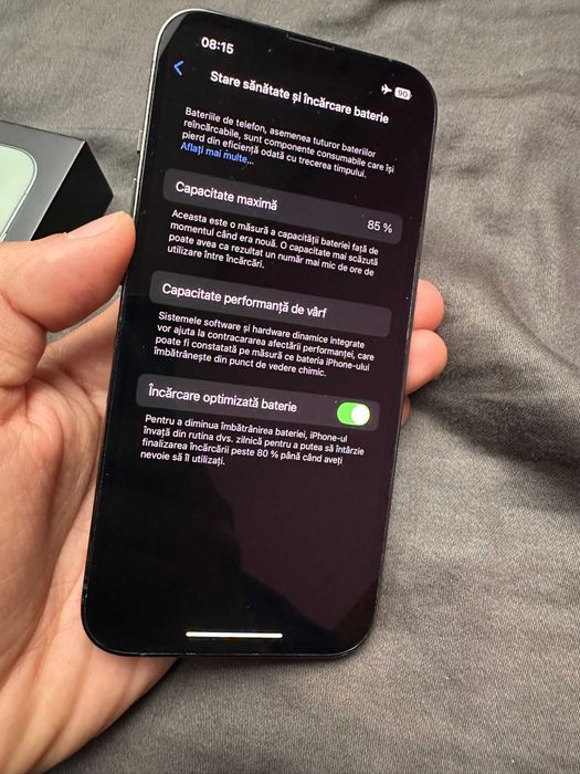 Iphone 13 Pro Verde 128 GB Bateria 85% Liber de  Impecabil