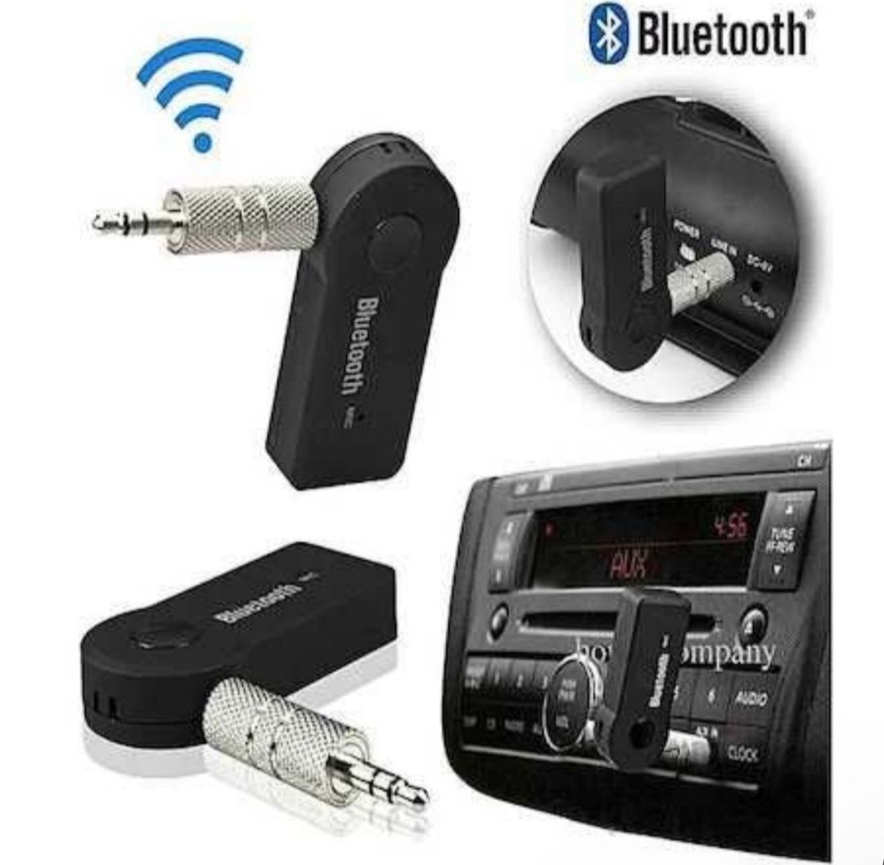Adaptor Convertor Audio Auto bluetooth Jack 3.5mm Receptor Bluetooth