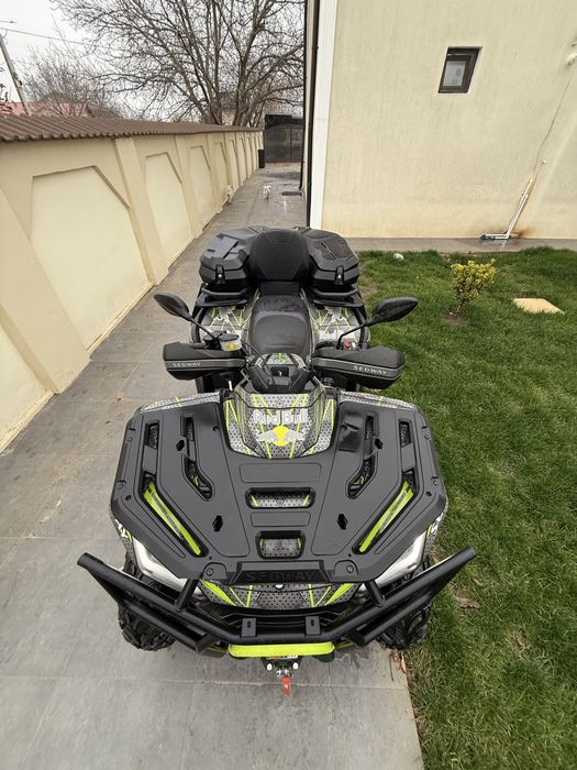 ATV 600 Segway AT6 L (varianta lunga) + platforma pentru transport ATV