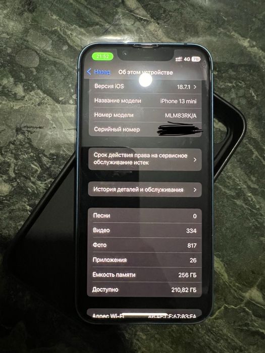 Iphone 13 mini 256гб