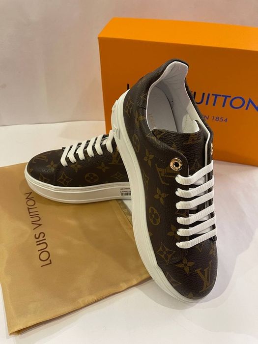 Adidasi Louis Vuitton  36-40-Piele naturală-poze reale 100% cutie Loui