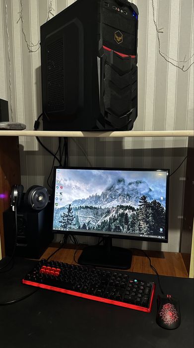 Игровой ПК / i3-9100F / GTX 1060 3GB / 16GB / SSD + HDD