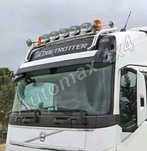 Bullbar, bara inox, suport proiectoare plafon Volvo FH 2013+