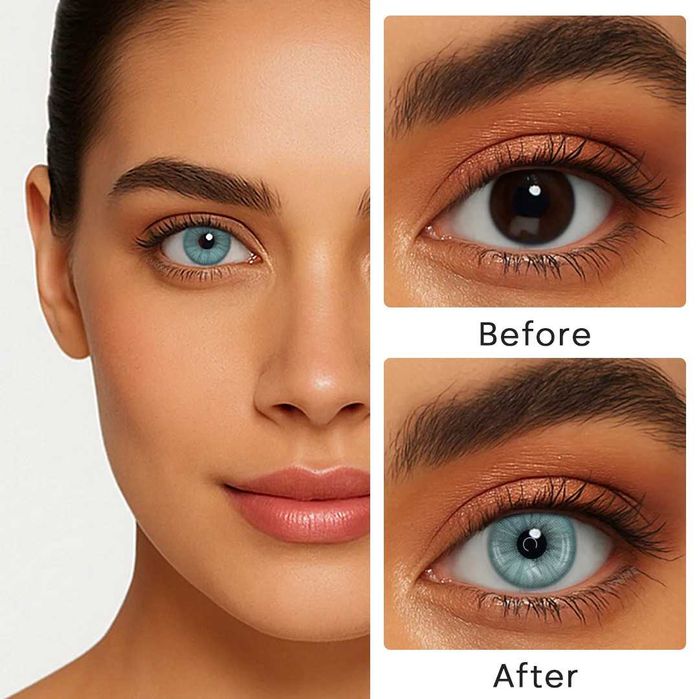 Meteor - Lentile de contact colorate anuale, pachet complet