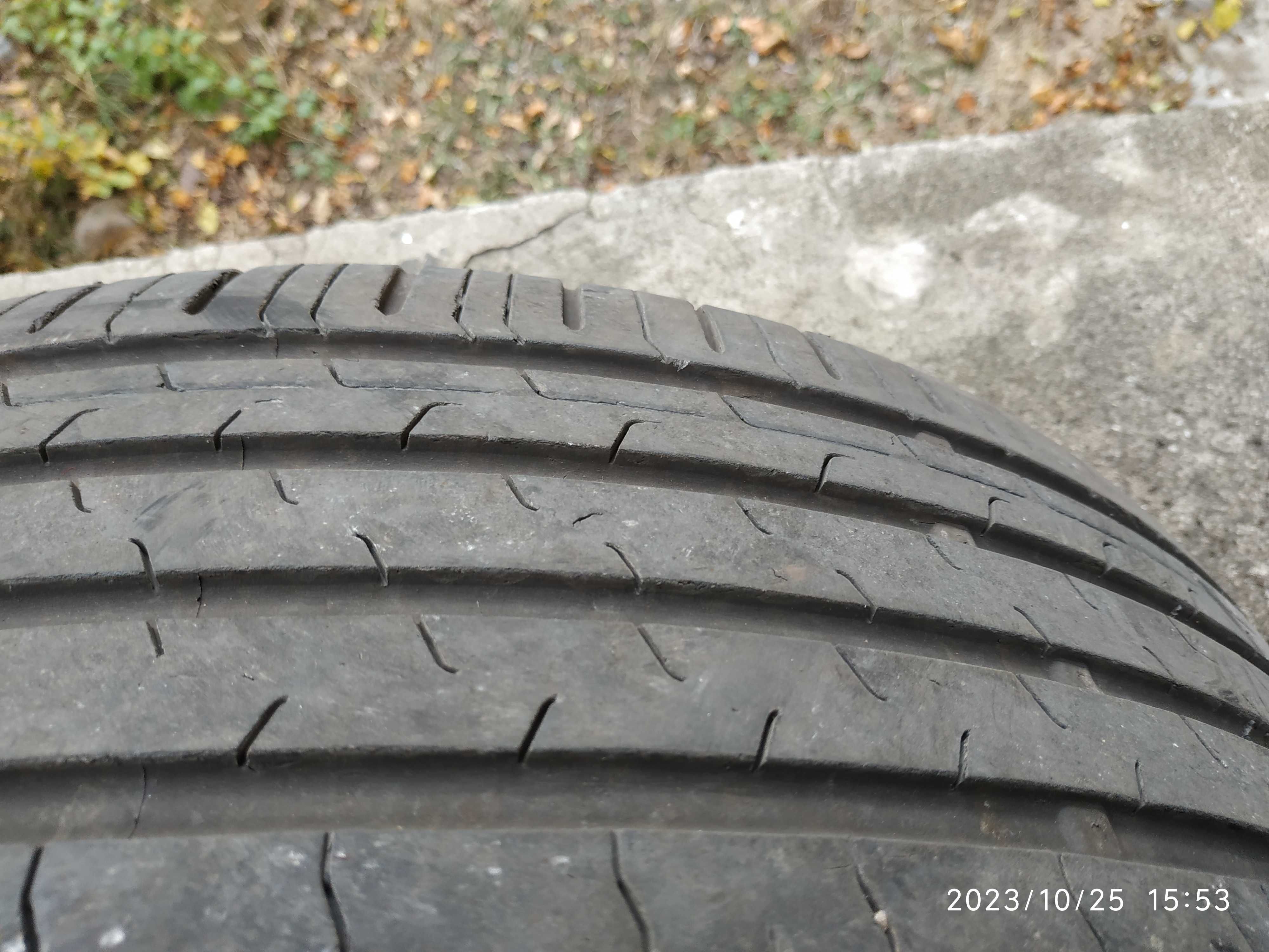 Продавам 4 броя летни гуми Continental 205/60 R16 V.